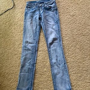 Low rise Blue asphalt jeans